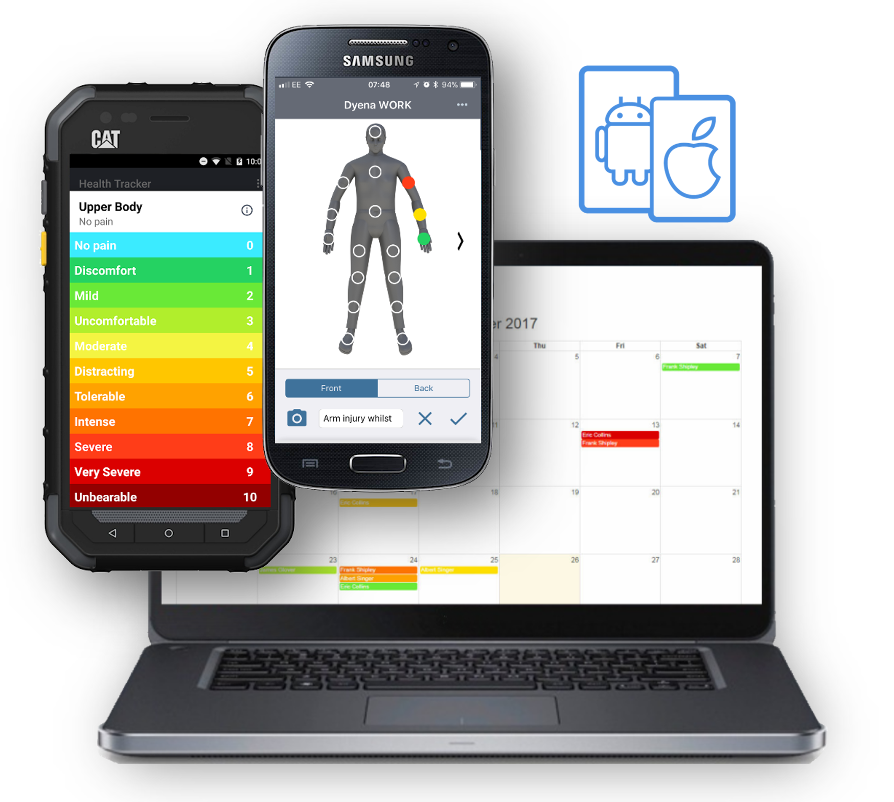 Work App Screen 1